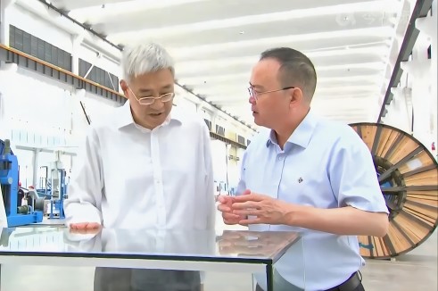 江西省委书记尹弘到DB视讯
电缆（江西）调研