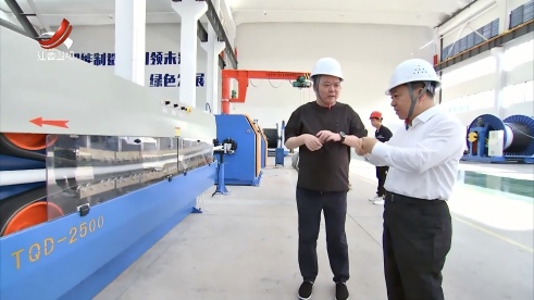 江西省委副书记、省长叶建春到DB视讯
电缆（江西）调研